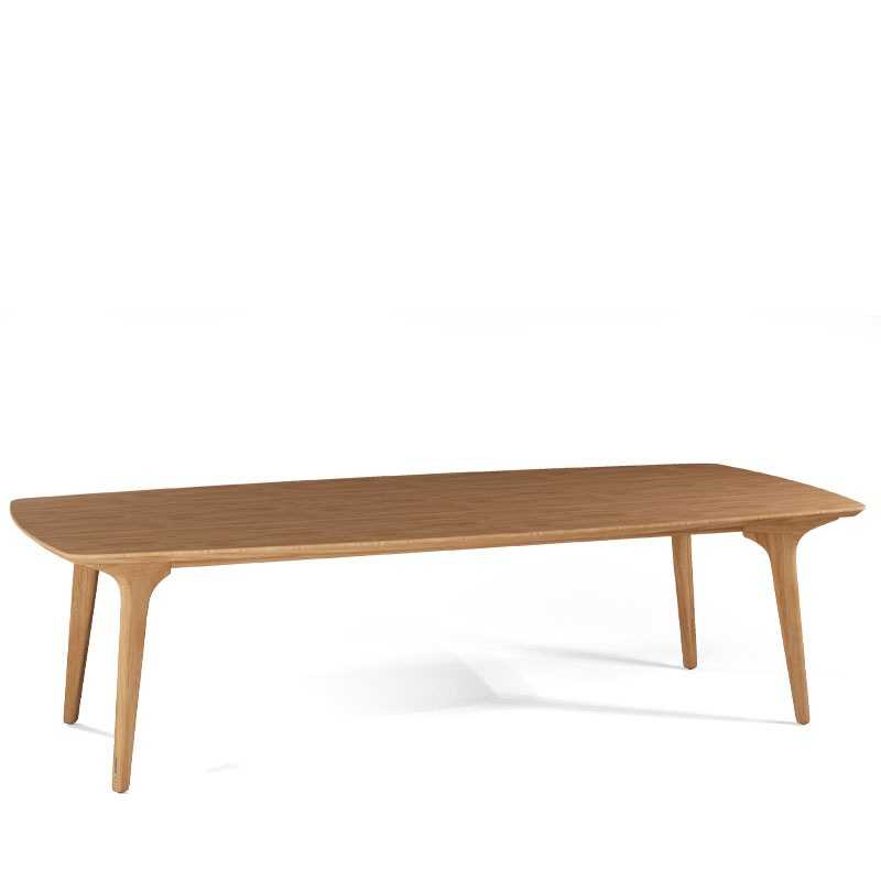Manutti TORSA Gartentisch Teak 280 x 132 cm