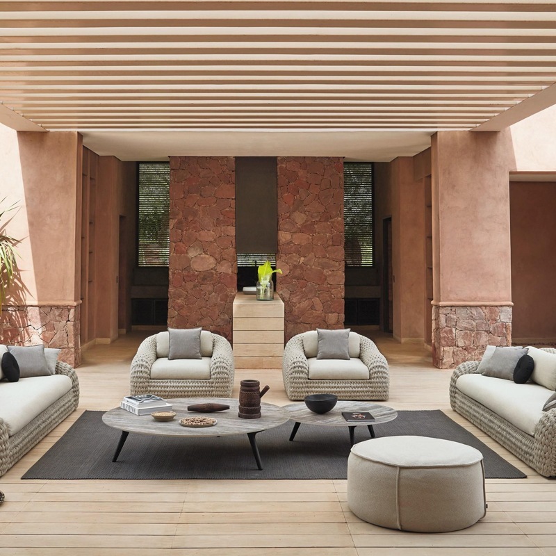 Manutti LINEAR Outdoor Teppich